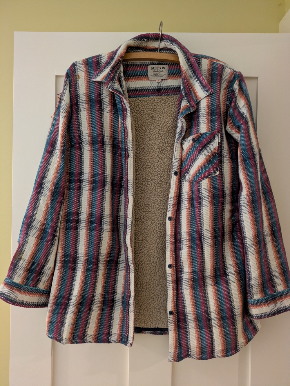 Burton Women's Plaid Sherpa Jacket